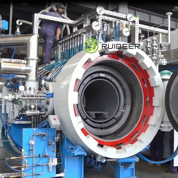 1-10 МПа давление газа Печь для сцинтерирования под давлением для сухого вакуумного сцинтерирования в вакуумной степени