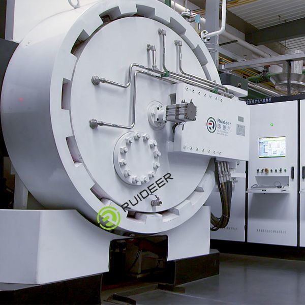 Высокотемпературная вакуумная печь 1550°C Максимальная рабочая температура и 20 лет срока службы для промышленных применений