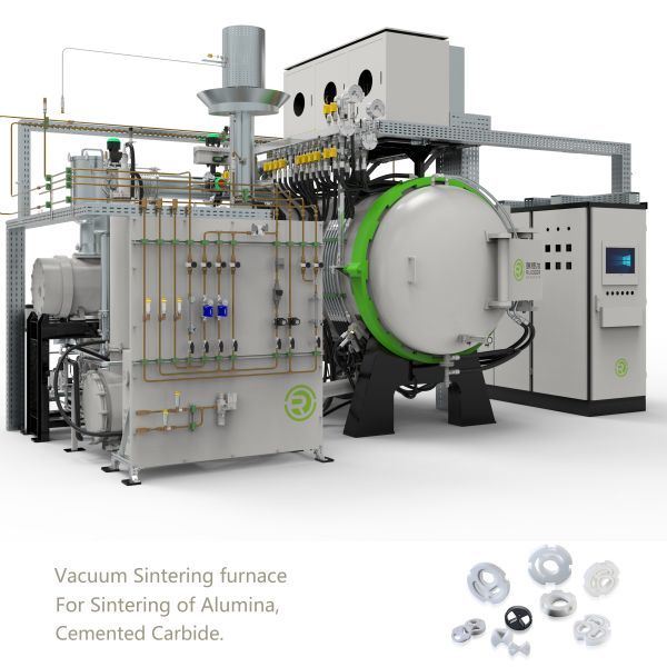 Высокотемпературная вакуумная печь 1550°C Максимальная рабочая температура и 20 лет срока службы для промышленных применений
