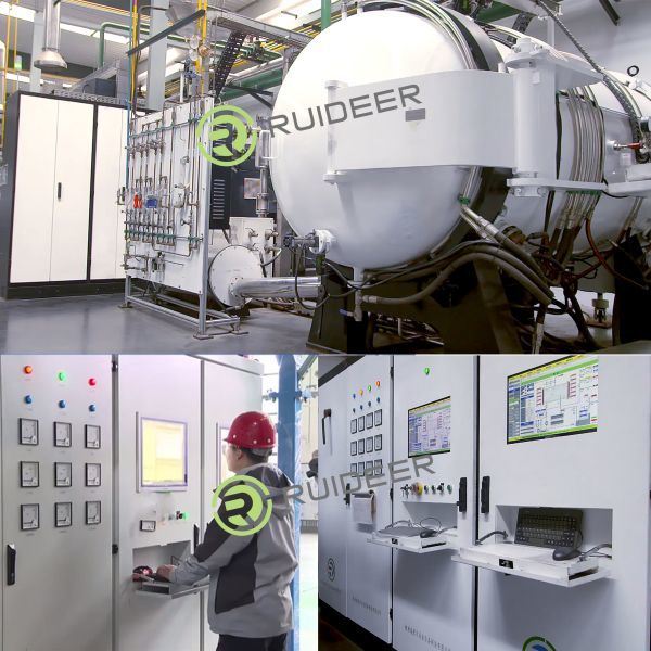 Вакуумная печь для высокотемпературной пайки 1550C для трехфазной пятипроводной системы, напряжение питания 380В 50Гц