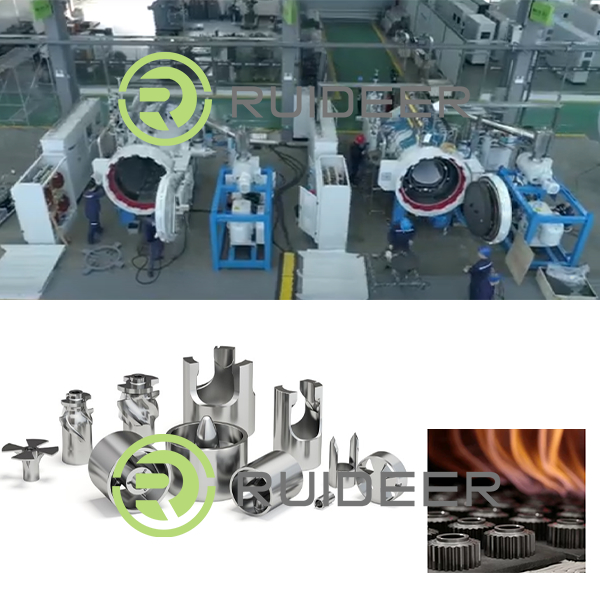 ISO CE сертифицированная высоковакуумная печь для трехфазной пятипроводной системы 380В 50Гц, питание цепей управления, максимальная температура 1600°C