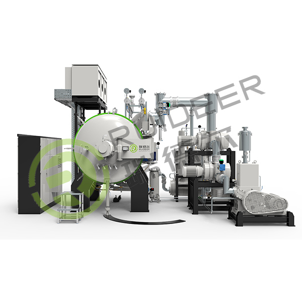 Горизонтальная или вертикальная печь из карбида кремния с быстрым охлаждением и высоким уровнем вакуума