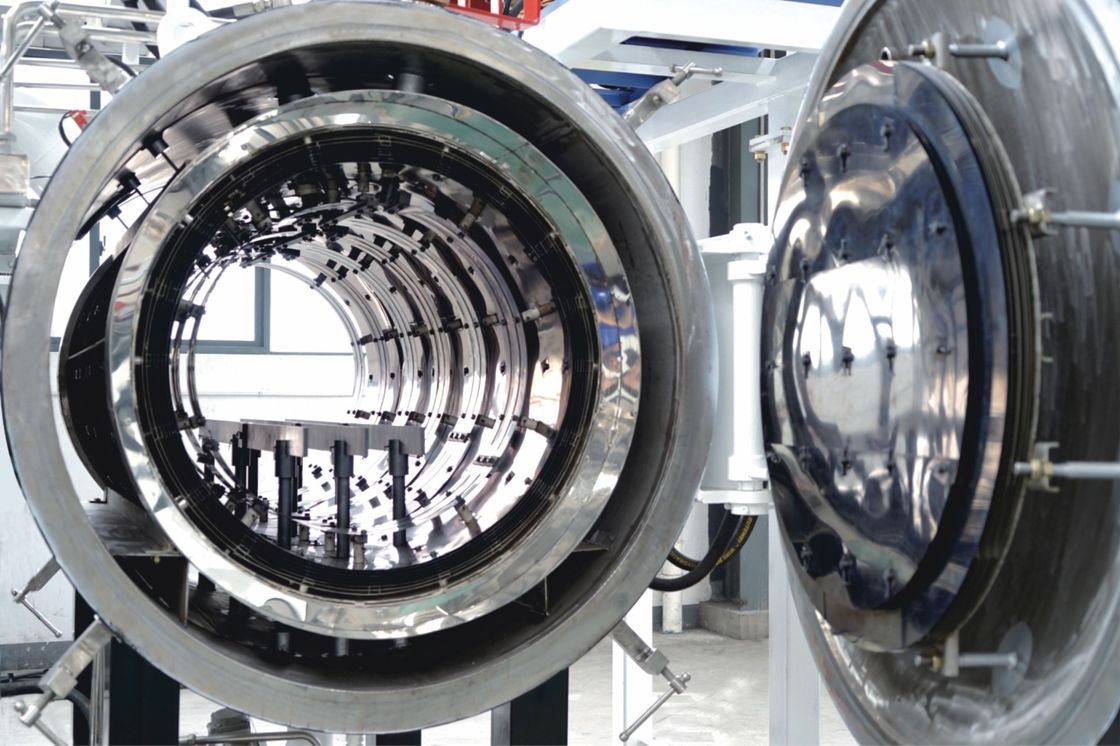 Металлургическая печь для спекания 220 кВА с молибденовым нагревательным элементом и рабочей зоной 300 мм × 300 мм × 900 мм