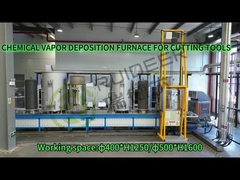 Печь для химического осаждения паров в СВД для режущего инструмента